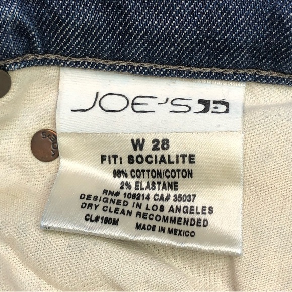 Joe's Jeans Socialite Sidney Wash bootcut denim jeans mid rise size 28 - Picture 5 of 8